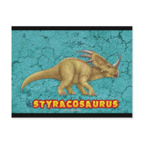 Styracosaurus postcard