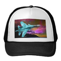 SU-30 RUSSIAN FIGHTER JET hats