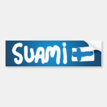 Suami Dark Bumper Sticker