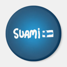 Suami Dark Fridge Magnet