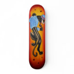 Suave Panther Tattoo Skateboard