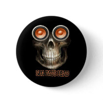 sub bass head Dubstep Pin