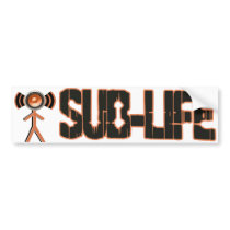 SUB LIFE BUMPER STICKER
