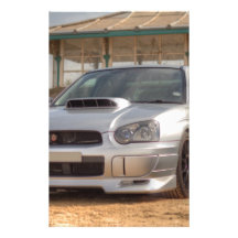 Subaru Impreza STi - Body Kit (Silver) Stationery