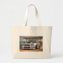 Subaru Impreza STi - Body Kit (Silver) Tote Bag
