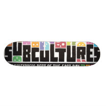 Subcultures Best of the East Bay Party Custom Skate Board
