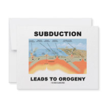 Subduction Leads To Orogeny (Geology Humour)