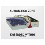 Subduction Zone Embedded Within (Geology Humor) Letterhead