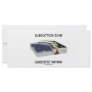 Subduction Zone Embedded Within (Geology Humor) Rack Card