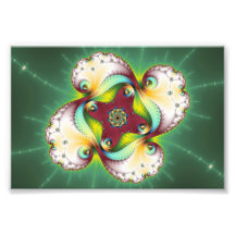 Subltle Glow - Fractal Art Photo Art