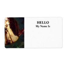 Submarine Escape Hatch Personalized Shipping Labels