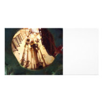 Submarine Escape Hatch Personalized Photo Card