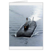 SUBMARINE GREETING CARDS