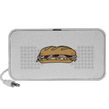 Submarine Sandwich iPod Speakers