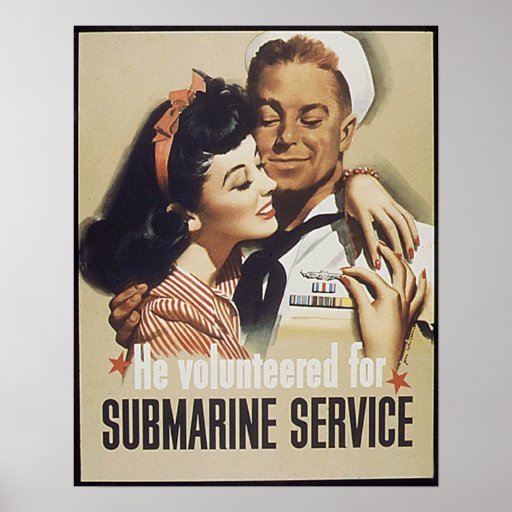 Submarine Service Poster