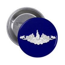 Submariner Dolphins - Button