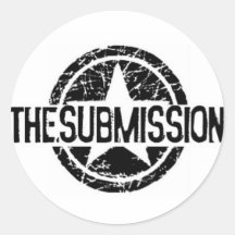 Submission Logo Round Sticker