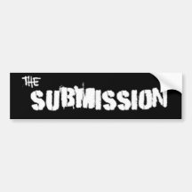 submission Sticker Bumper Sticker