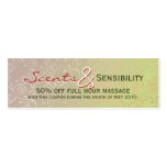 Subtle Swirls Business Cards