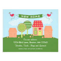 Suburb New Home Card invitations
