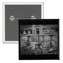 Subway Excavation Seventh Ave and 24-25th Streets Pinback Buttons