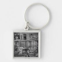 Subway Excavation Seventh Ave and 24-25th Streets Key Chains