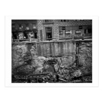 Subway Excavation Seventh Ave and 24-25th Streets postcards