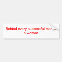 success bumper sticker
