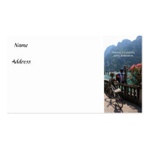 Success Is a Journey Business Card