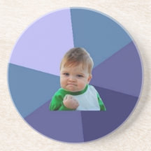 Success Kid Beverage Coasters