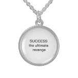 success personalized necklace