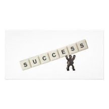 Success Photo Greeting Card