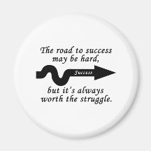 Success Refrigerator Magnet