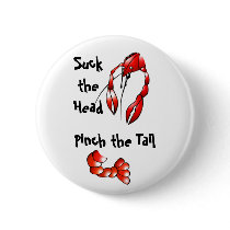 Suck It Crawfish Pin
