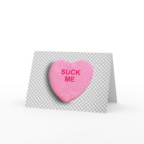 SUCK ME CANDY HEART