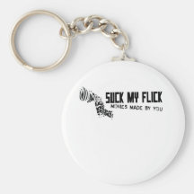 Suck My Flick Simple Key Chains