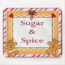 Sucre et épice tapis de souris