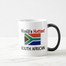 Sud-africain le plus chaud du monde tasse