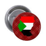 Sudan Flag Map full size Buttons