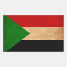 Sudan Flag Stickers