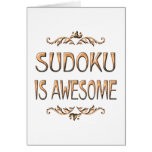 Sudoku is Awesome Card