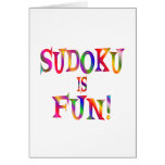 Sudoku is Fun Greeting Card