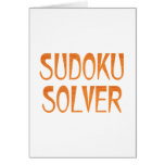Sudoku Solver Cards