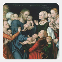 Suffer the Little Children to Come Unto Me, 1538 Stickers