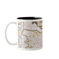 Suffolk and the situation of Ipswich Coffee Mugs
