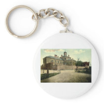 Suffolk Jail Boston Massachusetts 1915 Vintage Keychain