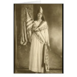suffrage liberity lady greeting card