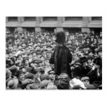 Suffragette Hits The Street: early 1910s Postcard