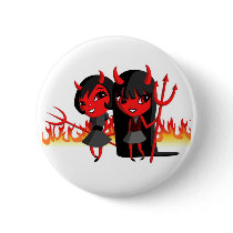 Sugar and Spice Pinback Button
