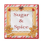 Sugar and Spice Refrigerator Magnet
